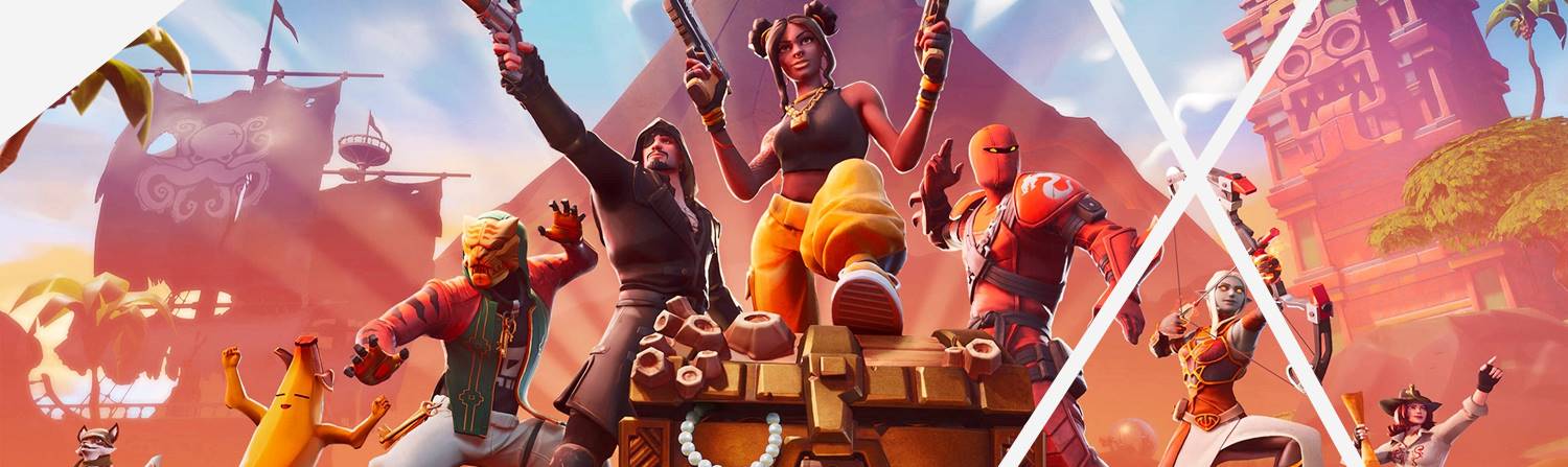 A treasure in Fortnite